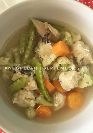 Foto resep Sop Bola Ayam Serabut