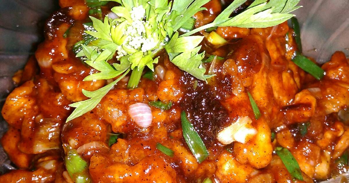 Resep Ayam Krispi Pedas Manis Lada Hitam Oleh Nina Cookpad