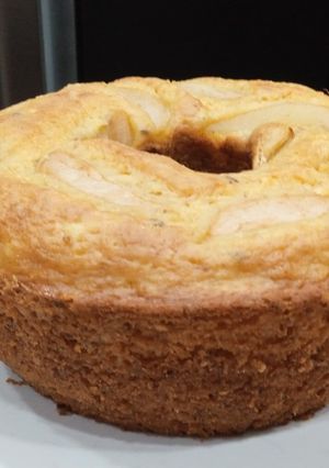 Una foto de Torta de peras y Ricota