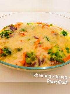 Veggies pie ainihin hoton girkin