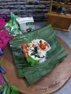 Foto resep 124. Pepes Tahu Telur Asin