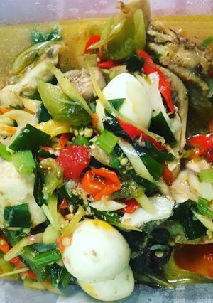Foto resep Garang Asam Ayam Telur Puyuh