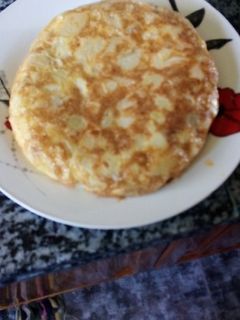 Una foto de Tortilla de papas arrugadas