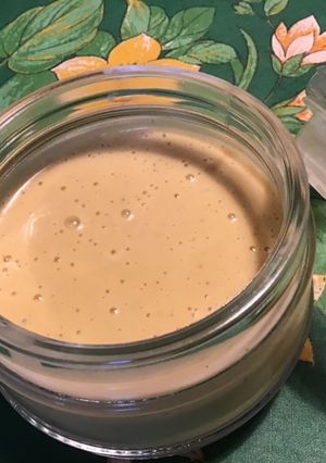 Une photo de Sauce salade aux fruits et moutarde de Bologne