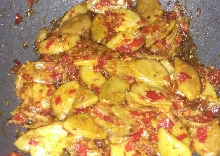 Resep Sambel Jengkol Legit Teri (sedikit) Asin yang Lezat Sekali