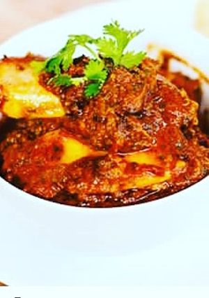 A picture of Fish curry.