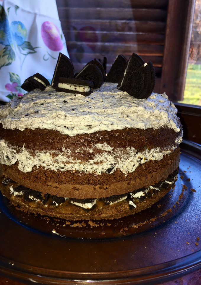 Una foto de Torta de oreo