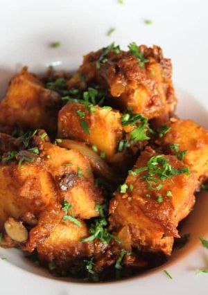 A picture of Yam porridge.
