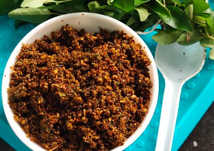 Master The Art Of Curry leaves chutney