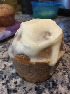 Banán cupcake recept fotója