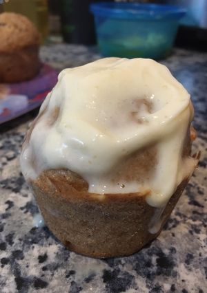 Banán cupcake recept fotója