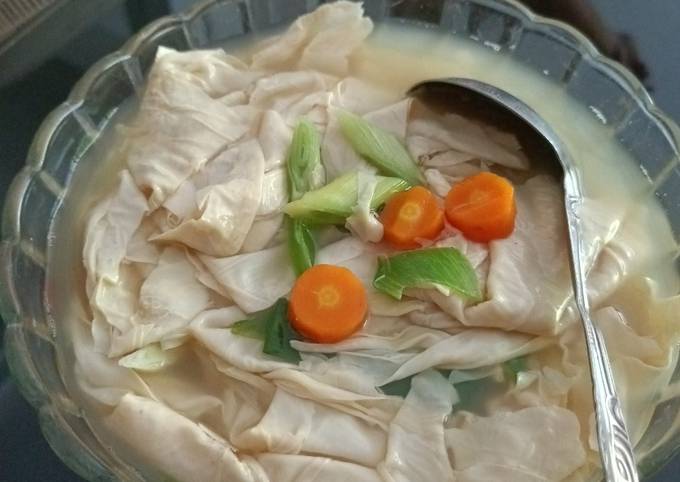 Sop kembang tahu, menu sehat