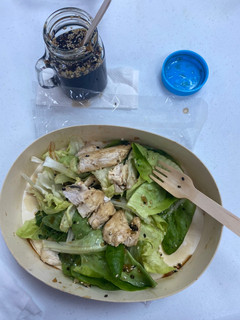 雞肉和風沙拉 的食譜成品照片