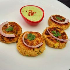 A picture of Stuffed Chicken Potato Kabab.