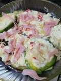 Berenjenas y zapallitos con ricota