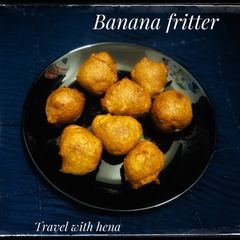 A picture of Banana fritter.