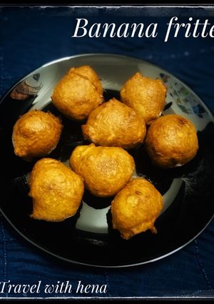 A picture of Banana fritter.
