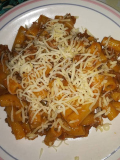 Una foto de Pasta con carne picada