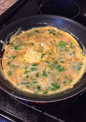 A picture of Asian Omelette.