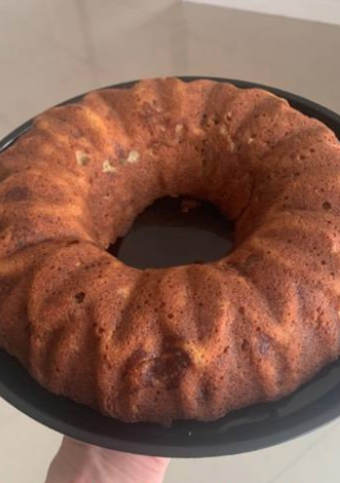 Una foto de Panetela de banana y harina de almendras