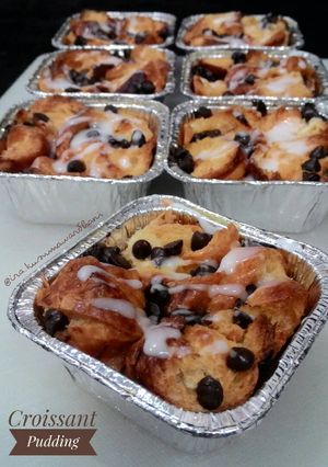 Foto resep Croissant Pudding