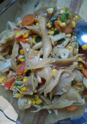 Foto resep Tiram Jamur Jagung Wortel