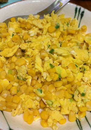 玉米炒蛋 的食譜成品照片