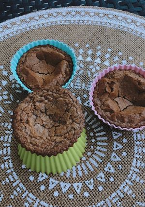 Une photo de Mi-cuit au chocolat