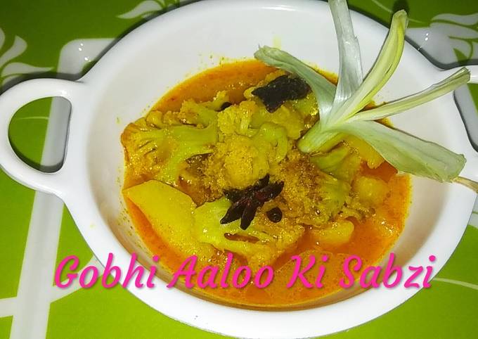 Gobhi Aloo Ki Sabzi Recipe By Chef Tripti Saxena - Cookpad