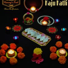 A picture of Kaju katli.