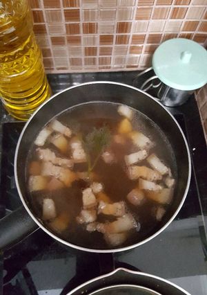 Foto resep Daging kacang merah kuah MPASI 1y+