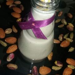A picture of Doodh ki bottle.🌺🌈🌺 #KokabandCookpad #ramadankitiyari.