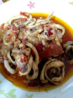 Foto resep Tumis cumi pedas