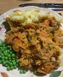 Black bean cottage pie