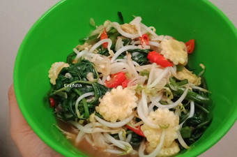 Resep Tumis Kangkung dengan Tauge Anti Gagal