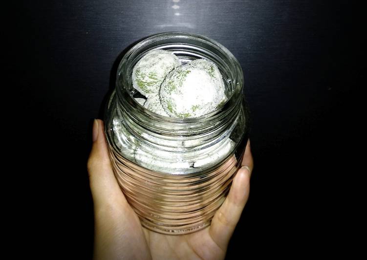 Bola-Bola Susu Greentea
