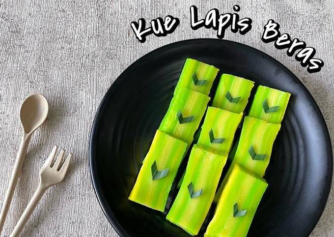 Cara bikin Kue Lapis Beras Cara bikin Kue Lapis Beras