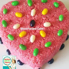 Rose Paneer Valentine Heart Cake A picture of Rose Paneer Valentine Heart Cake.