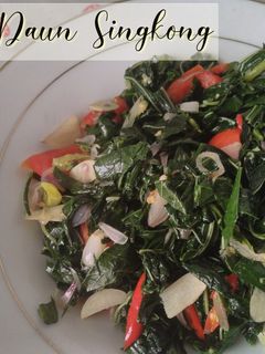 Foto resep Tumis Daun singkong