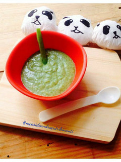 Foto resep Bubur kentang bayam tempe-MPASI