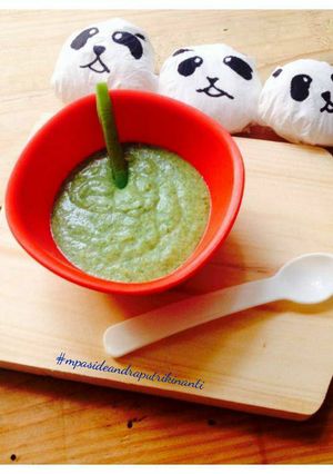 Foto resep Bubur kentang bayam tempe-MPASI