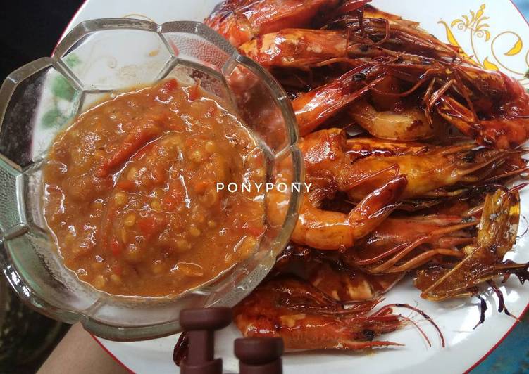 Resep 💞 udang bakar teflon 💞, Sempurna