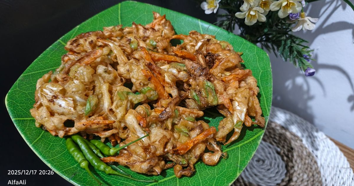 Bakwan sayur praktis