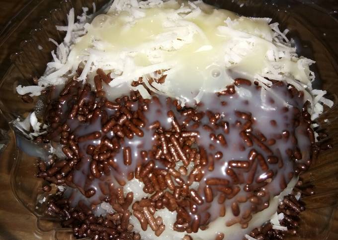 Langkah Mudah untuk Membuat Tansuke (Ketan Susu Keju) Simple ala anak Kos Anti Gagal