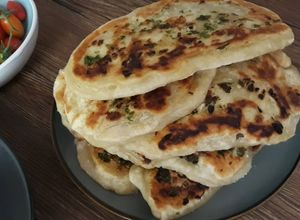 Foto principal de Pan naan o pan indio -sin horno-