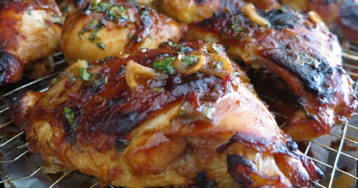 Roast Hoisin Chicken Recipe by Shinae Cookpad