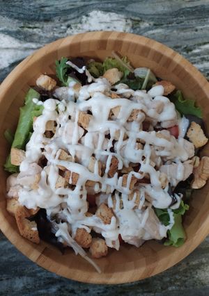 Una foto de Ensalada césar