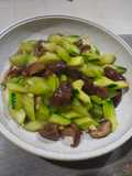 Cah timun Jepang&jamur shitake