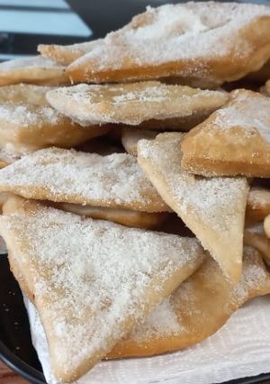 Una foto de Tortas fritas con levadura en batidora de mesa PEABODY