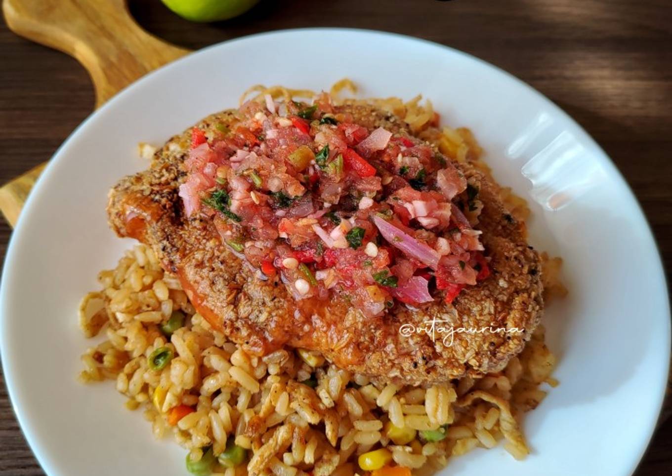 Nasi Goreng Ayam Salsa